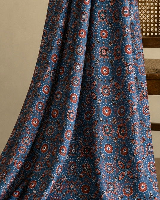 Modal Sik Ajrakh Print #8