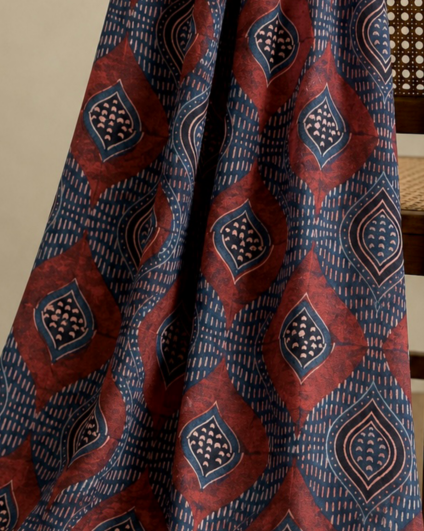 Modal Sik Ajrakh Print #13