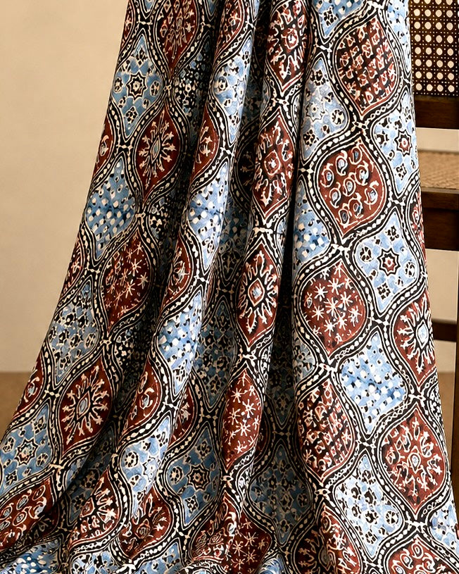 Modal Sik Ajrakh Print #9