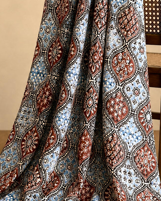 Modal Sik Ajrakh Print #9