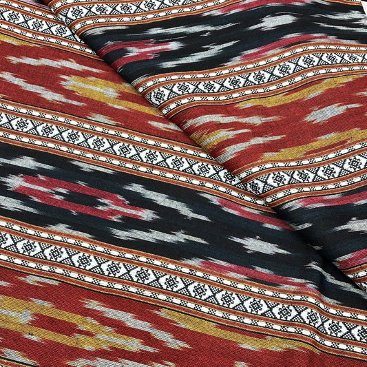 Cotton Ikkat Fabric #11