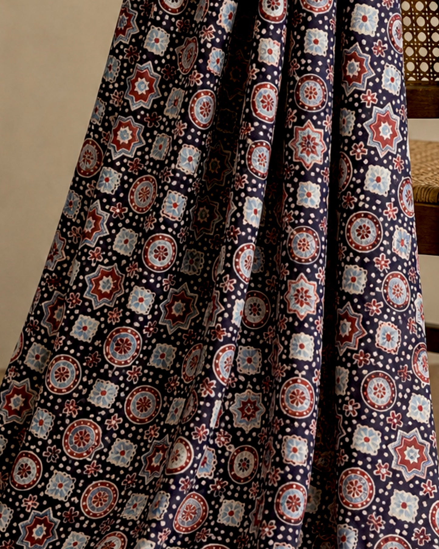 Modal Sik Ajrakh Print #7