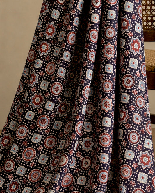 Modal Sik Ajrakh Print #7